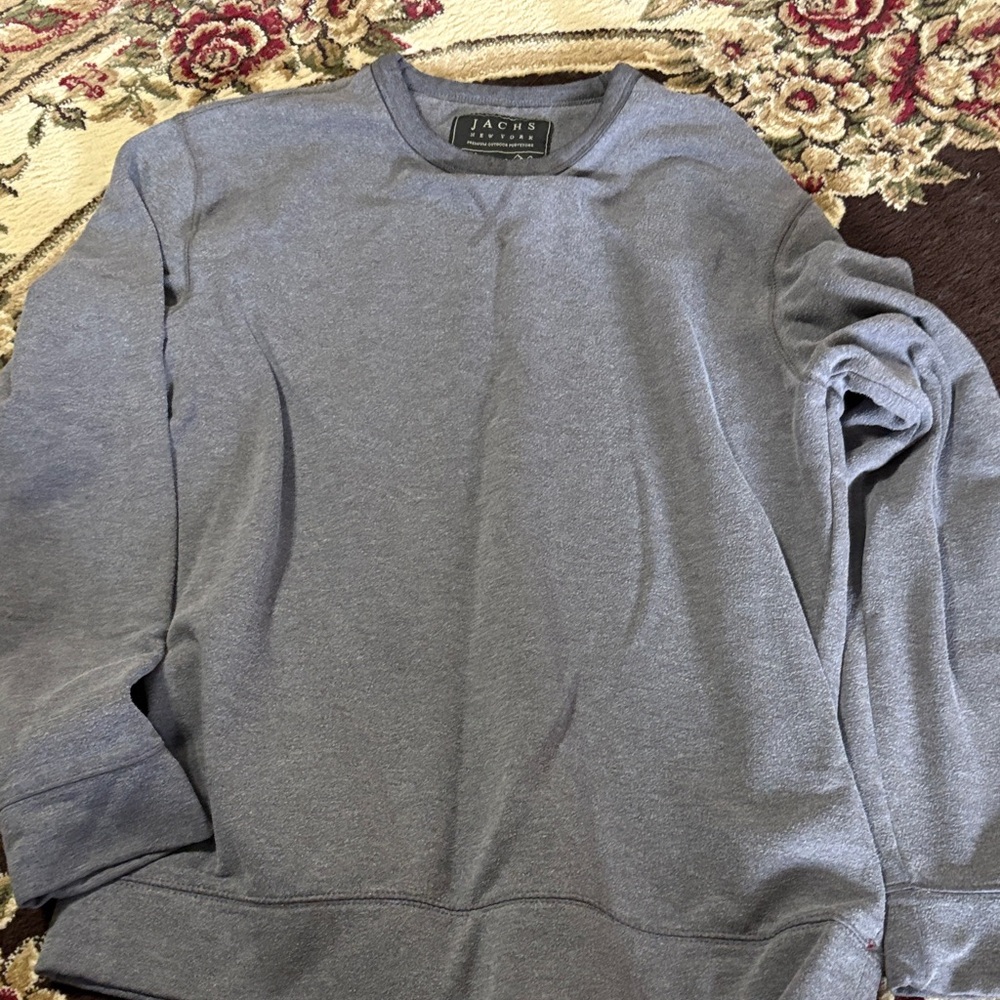Jachs Heather Gray Crewneck Sweatshirt